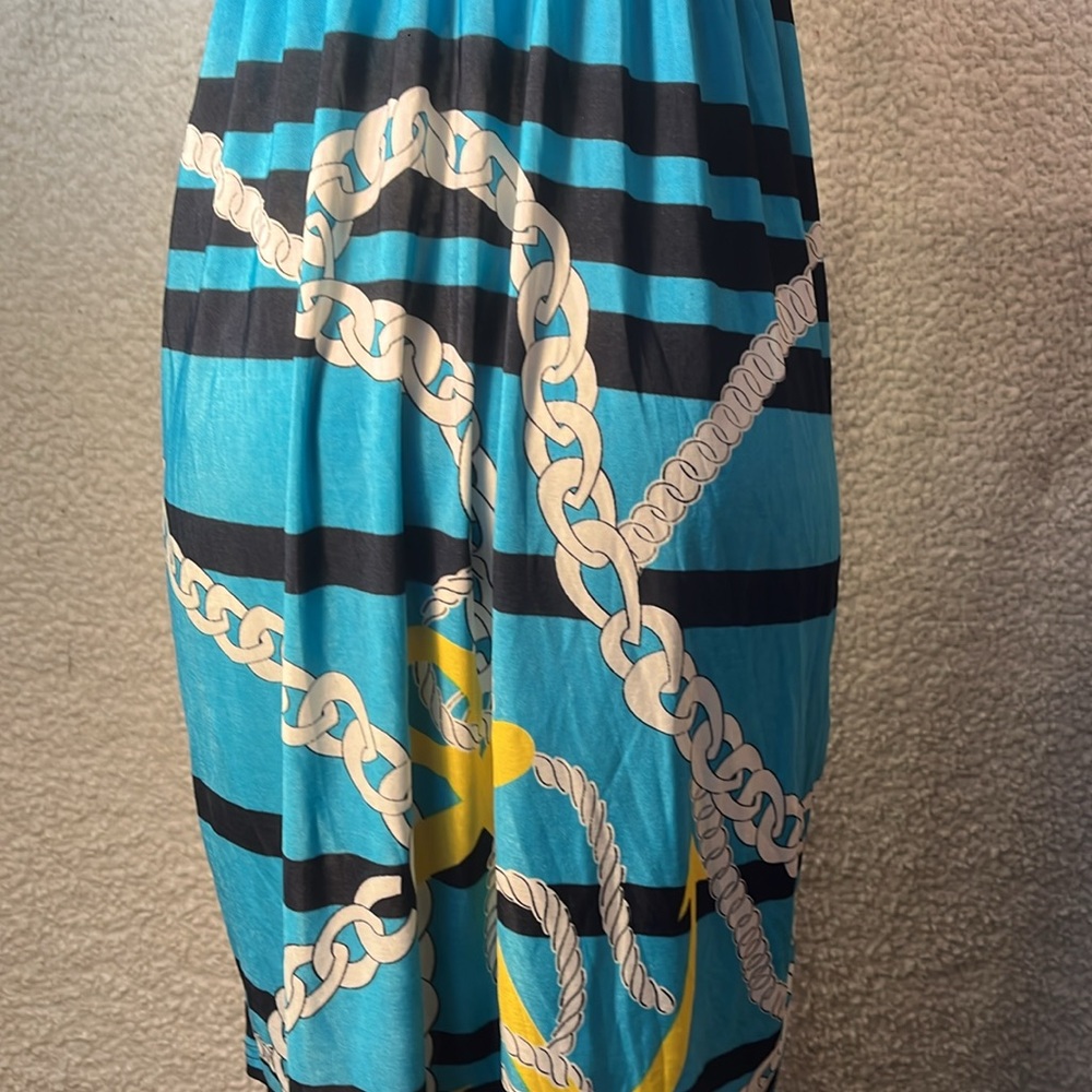 5th & Love ❤️ Chain ⛓️‍💥 and Anchor Beach Summer dress - Picture 5 of 6